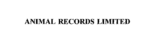 ANIMAL RECORDS LIMITED