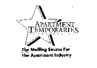 APARTMENT TEMPORARIES INCORPORATED THE STAFFING SOURCE FOR THE APARTMENT INDUSTRY