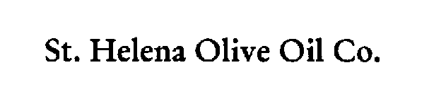 ST. HELENA OLIVE OIL CO.