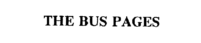 THE BUS PAGES