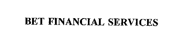 BET FINANCIAL SERVICES