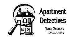 APARTMENT DETECTIVES NANCY SIMMONS 202-246-6056