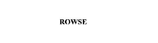 ROWSE