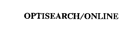OPTISEARCH/ONLINE