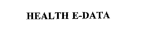 HEALTH E-DATA