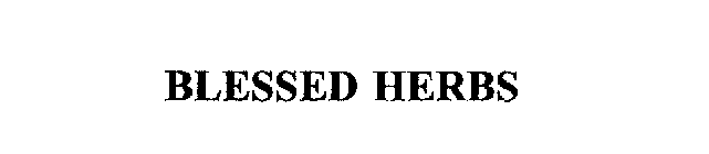 BLESSED HERBS