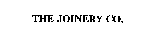 THE JOINERY CO.