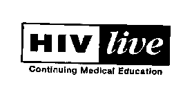 HIV LIVE CONTINUING MEDICAL EDUCATION