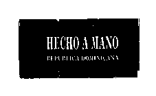 HECHO A MANO