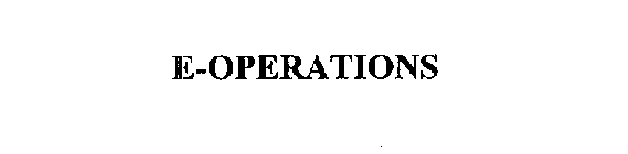 E-OPERATIONS