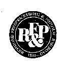 RF&P RICHMOND FREDERICKSBURG & POTOMAC RAILROAD 1834
