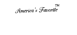 AMERICA'S FAVORITE