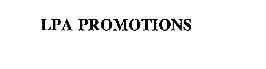 LPA PROMOTIONS