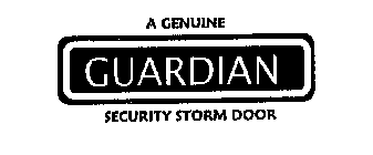 A GENUINE GUARDIAN SECURITY STORM DOOR