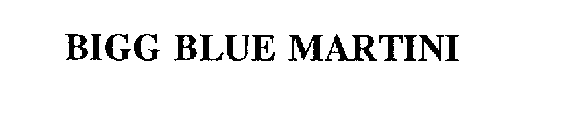 BIGG BLUE MARTINI