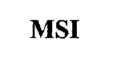 MSI