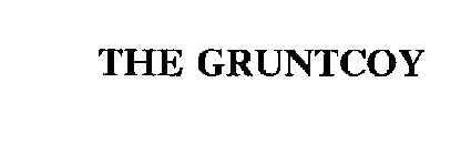 THE GRUNTCOY