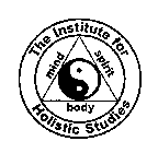 THE INSTITUTE FOR HOLISTIC STUDIES MINDSPIRIT BODY