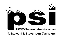 PSI PAMCO SERVICES INTERNATIONAL, INC. A STEWART & STEVENSON COMPANY