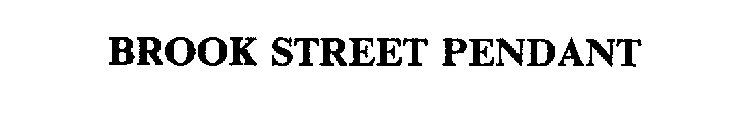 BROOK STREET PENDANT