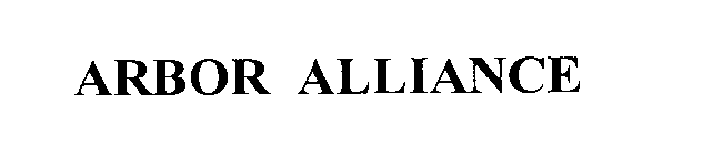 THE ARBOR ALLIANCE