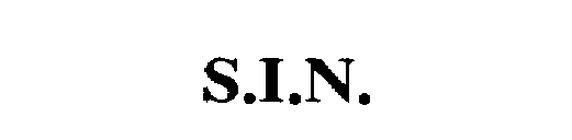 S.I.N.