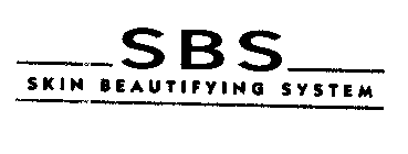 SBS SKIN BEAUTIFYING SYSTEM