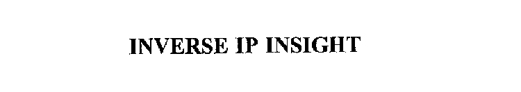 INVERSE IP INSIGHT