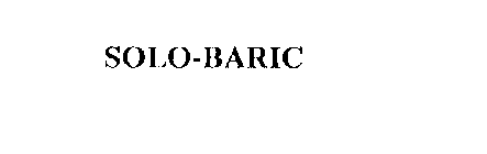 SOLO-BARIC