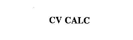 CV CALC
