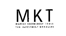 MKT MARKET KNOWLEDGE TOOLS FOR INVESTMENT MANAGERS