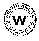 WEATHERWEAR CLOTHING CO. & W