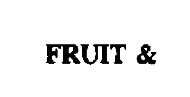 FRUIT &