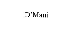 D'MANI