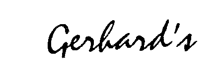 GERHARD'S