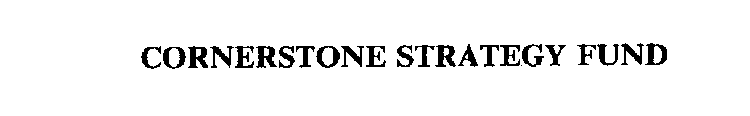 CORNERSTONE STRATEGY FUND