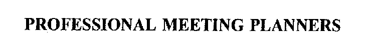 PROFESSIONAL MEETING PLANNERS