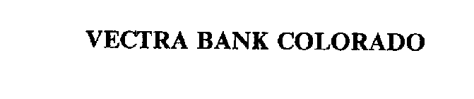 VECTRA BANK COLORADO