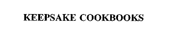 KEEPSAKE COOKBOOKS