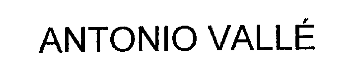 ANTONIO VALLE
