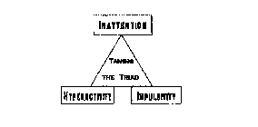 INATTENTION TAMING THE TRIAD HYPERACTIVITY IMPULSIVITY
