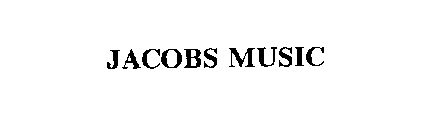 JACOBS MUSIC