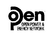 OPEN OPEN POWER & ENERGY NETWORK