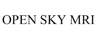 OPEN SKY MRI