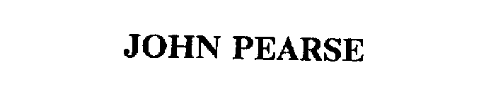 JOHN PEARSE