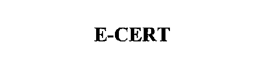 E-CERT