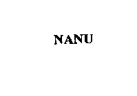 NANU (WORD AND DESIGN)