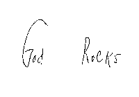 GOD ROCKS