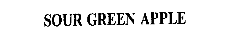 SOUR GREEN APPLE
