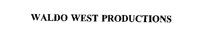 WALDO WEST PRODUCTIONS